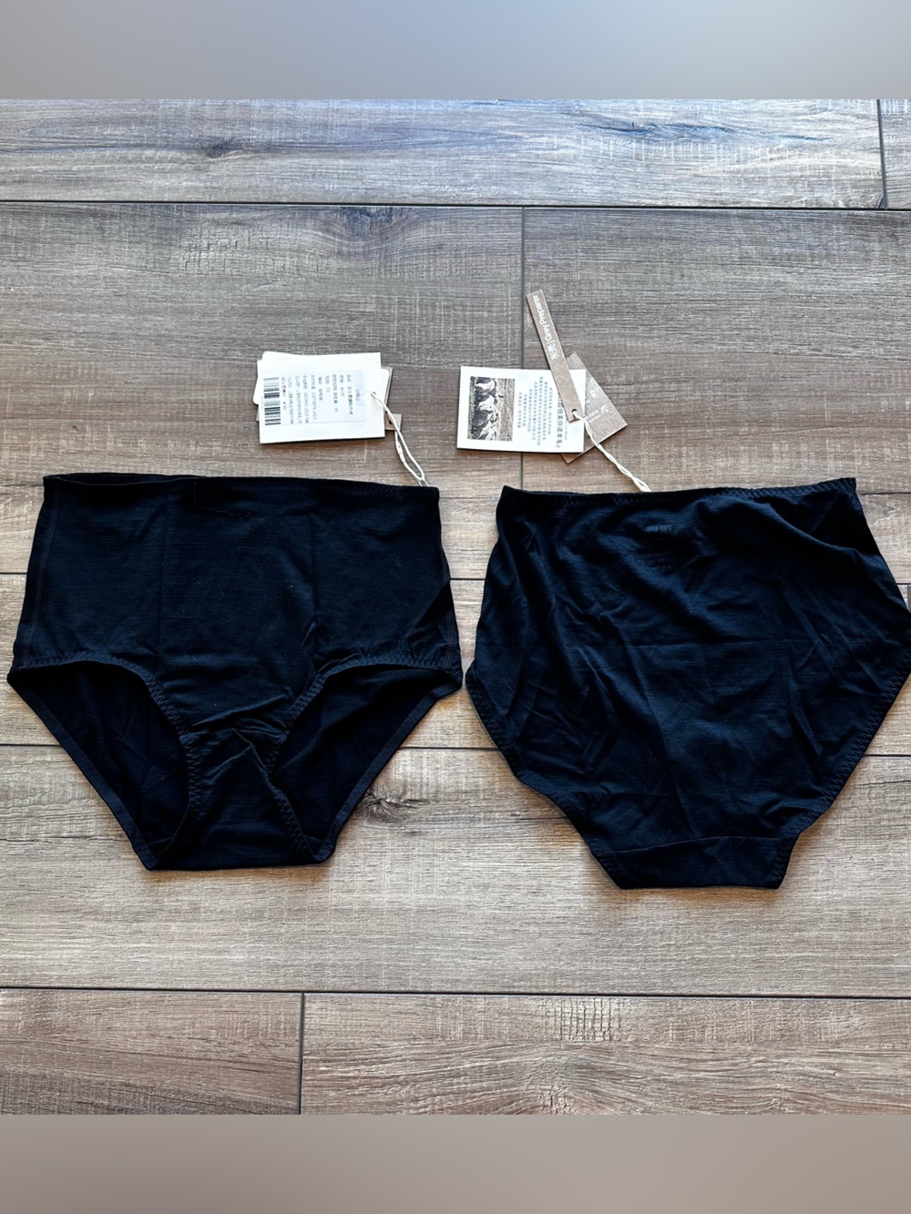 gyprprer Women’s Merino Wool High Waisted Underwear, 2 Pairs